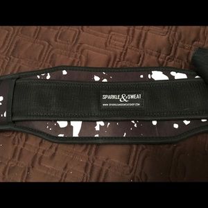 Sparkle & Sweat Weightlifting Belt